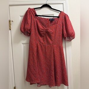 French Connection Red Floral Women's Dress
